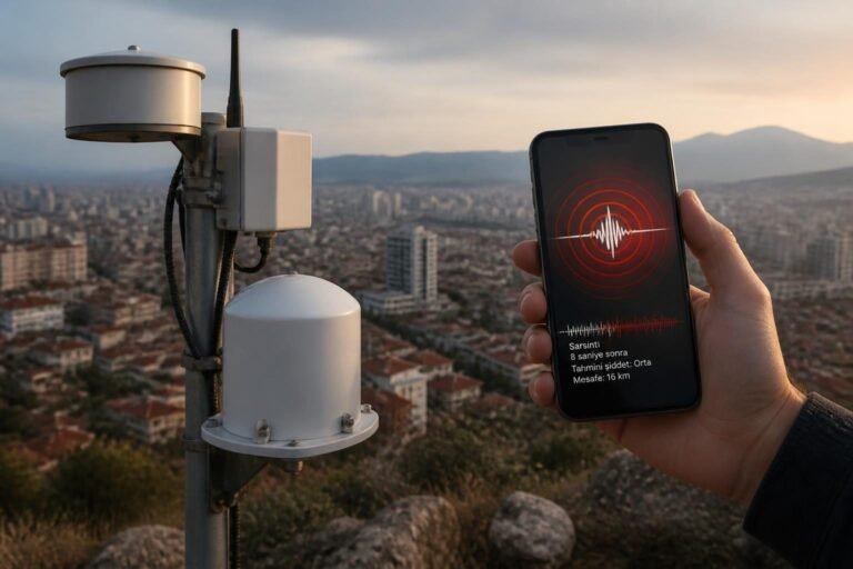 Deprem Erken Uyarı Sistemleri Nasıl Çalışır? Telefon Bildirimi ile Sarsıntı Arasındaki Farklar