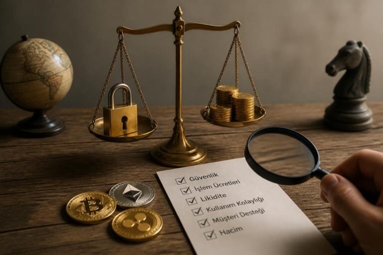 Kripto Para Borsası Seçerken Nelere Dikkat Edilmeli? Güvenlik ve Ücret Karşılaştırma Rehberi