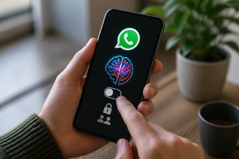 WhatsApp’ta Yapay Zeka Özellikleri Nasıl Kapatılır? Meta AI ve Veri Paylaşımı Ayarları
